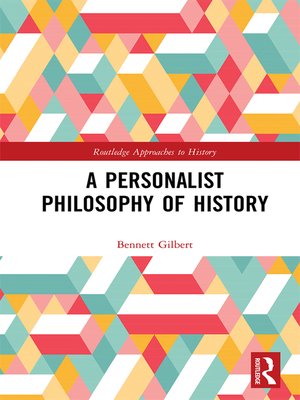 cover image of A Personalist Philosophy of History